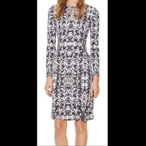 TORY BURCH Earl Grey Symphony Dress Size S